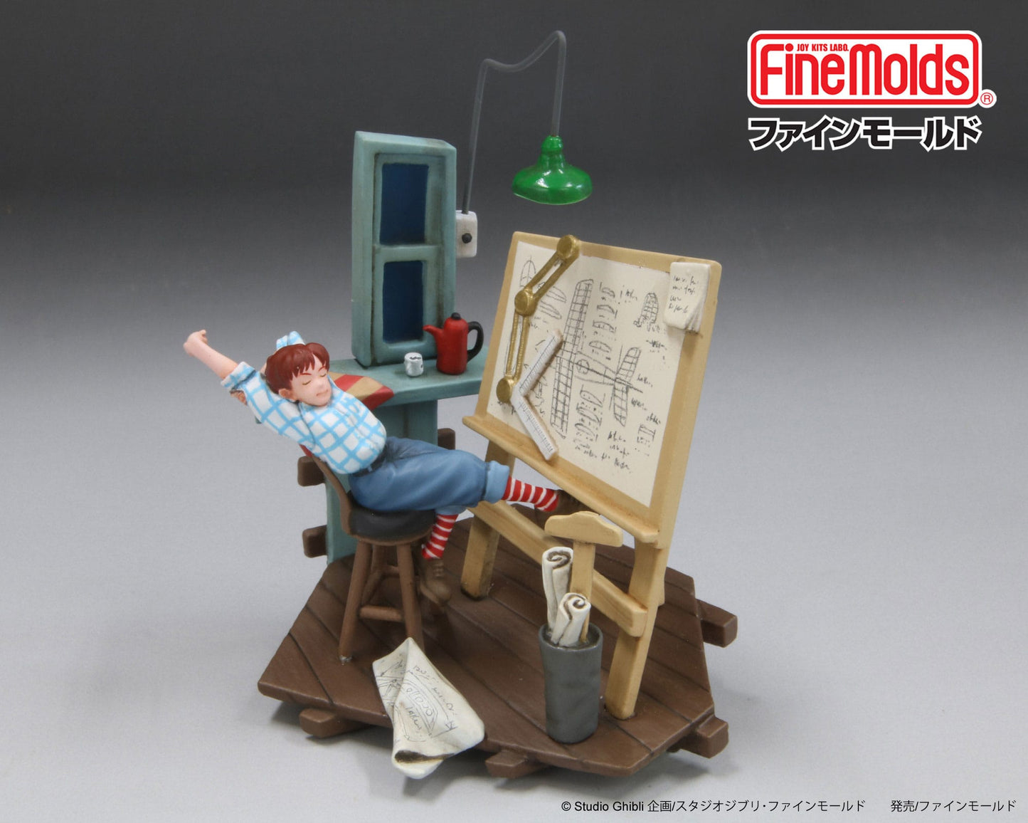 Porco Rosso modelbouwpakket 1/48 Om Sleepless Fio te schilderen