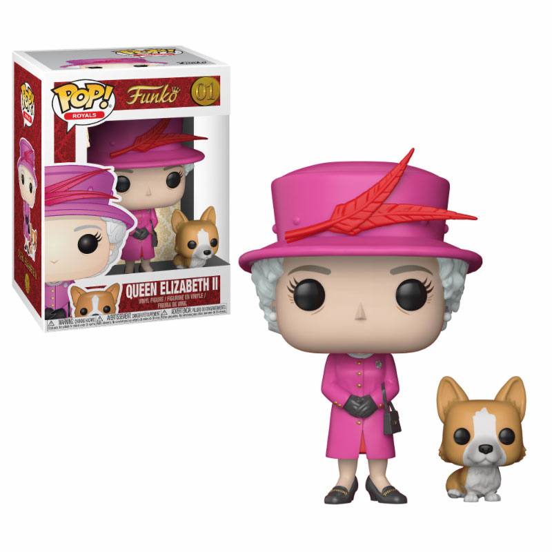 Koninklijke familie POP! Vinylfiguur Koningin Elizabeth II 9 cm