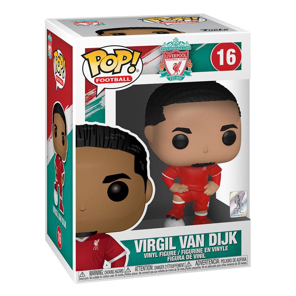 Liverpool F.C. KNAL! Voetbalvinylfiguur Virgil van Dijk 9 cm