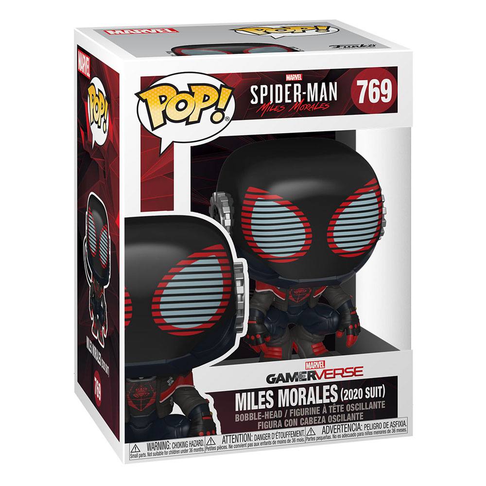 Marvel's Spider-Man POP! Games Vinyl Figuur Miles Morales 2020 Pak 9 cm
