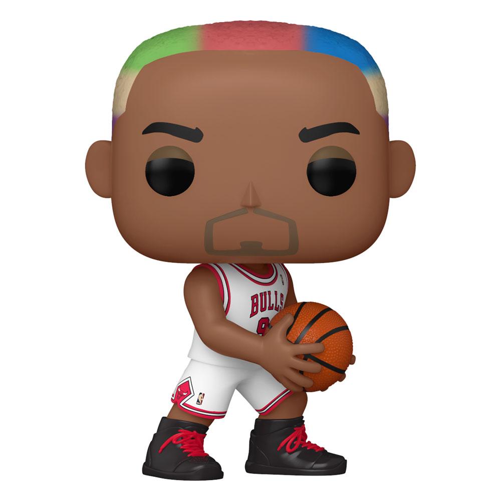 NBA Legends POP! Sport Vinyl Figuur Dennis Rodman (Bulls Home) 9 cm