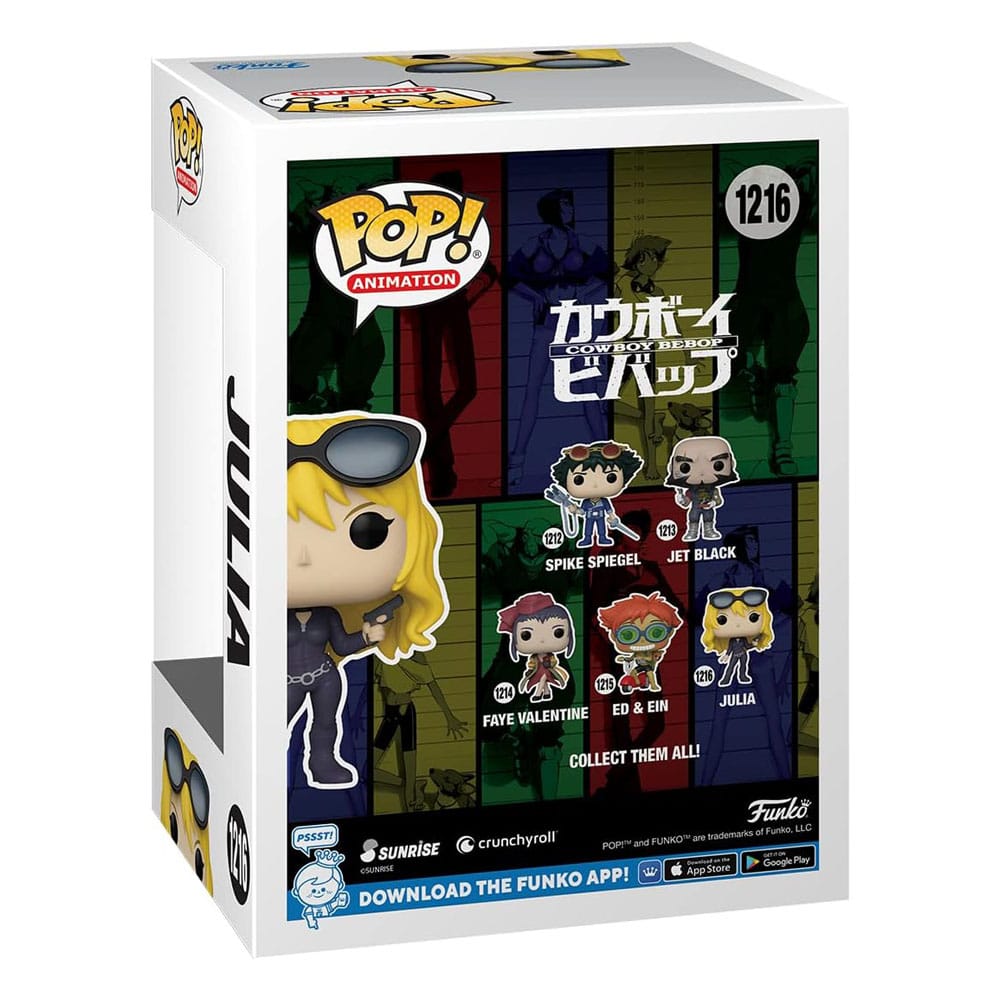 Cowboy-Bebop POP! Animatie Vinylfiguur Julia 9 cm