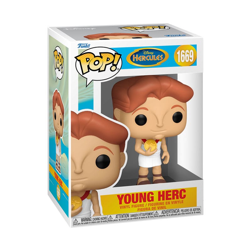 Hercules 25-jarig jubileum POP! Movies Vinylfiguur Jonge Hercules 9 cm