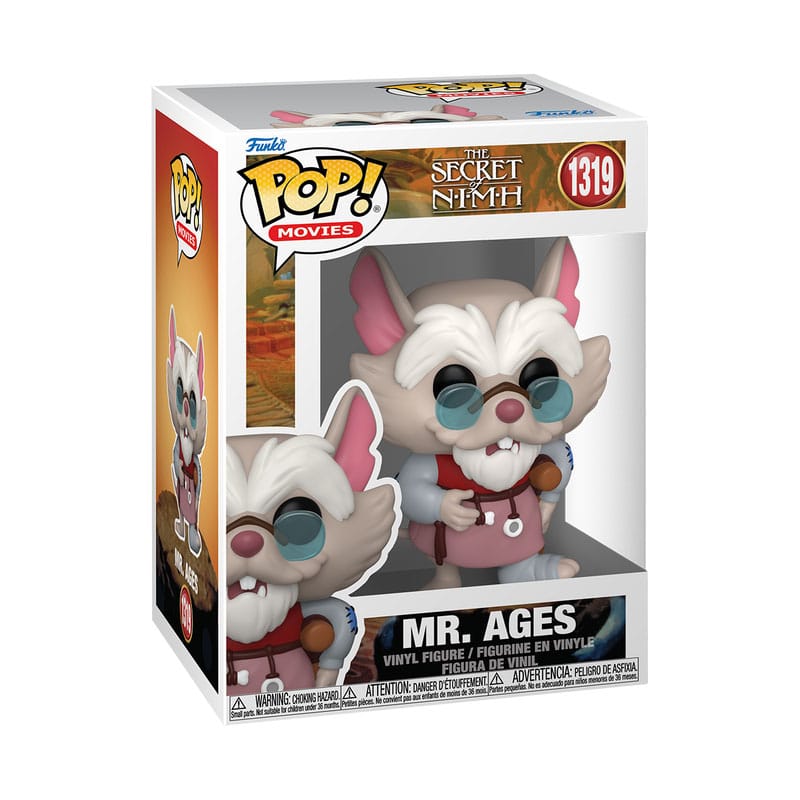Het geheim van NIMH Pop! Movies Vinyl Figuur Mr. Leeftijden 9 cm