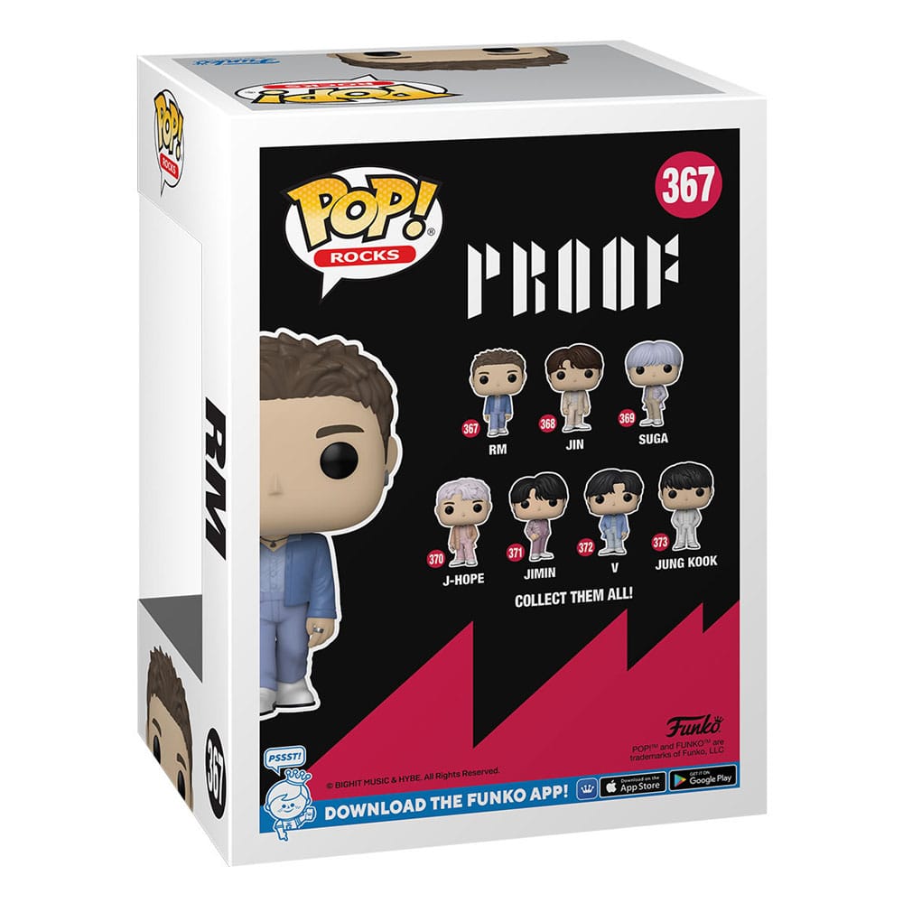 BTS POP! Rotsen vinyl figuur rm 9 cm