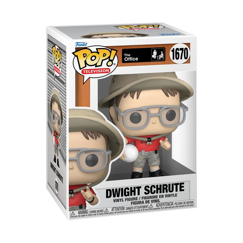 Het kantoor ons pop! Televisie vinyl figuur Dwight 9 cm