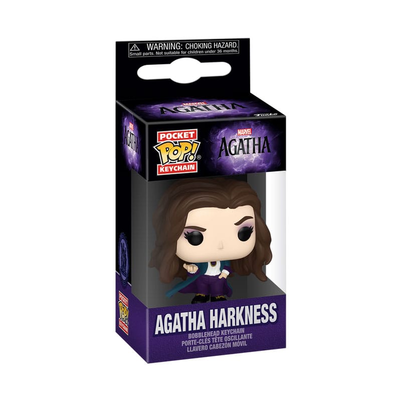 Agatha POP! Vinylsleutelhangers 4 cm Agatha-display (12)