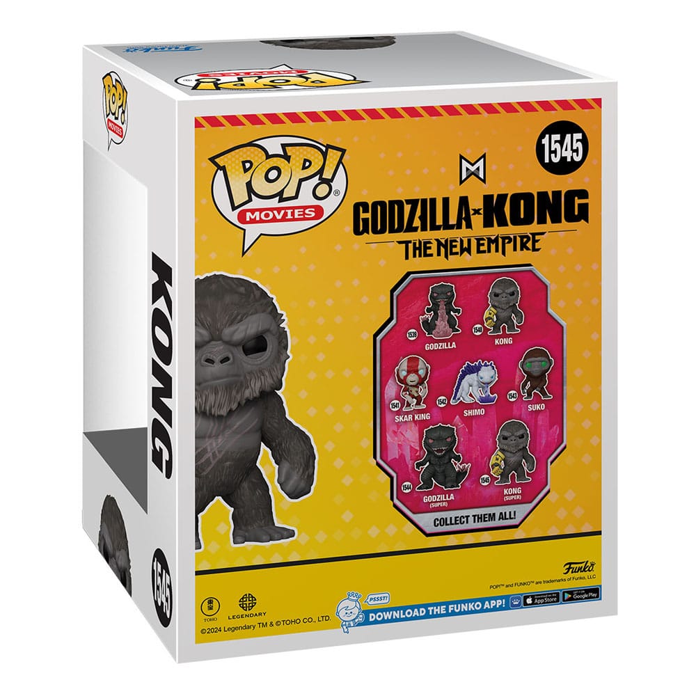 Godzilla vs Kong 2 oversized pop! Vinyl figuur kong 15 cm