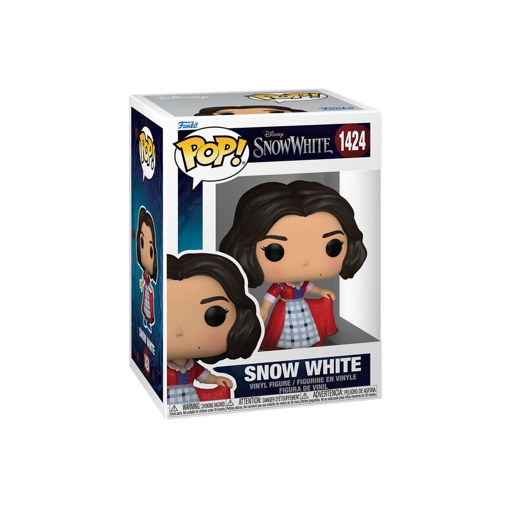 Disney Pop! Disney vinyl figuur sneeuwwit (plaid jurk) 9 cm