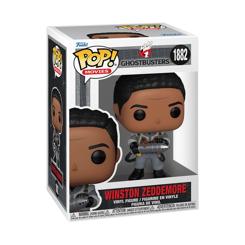 Ghostbusters II Pop! Films vinylfiguren Winston Zeddemore 9 cm