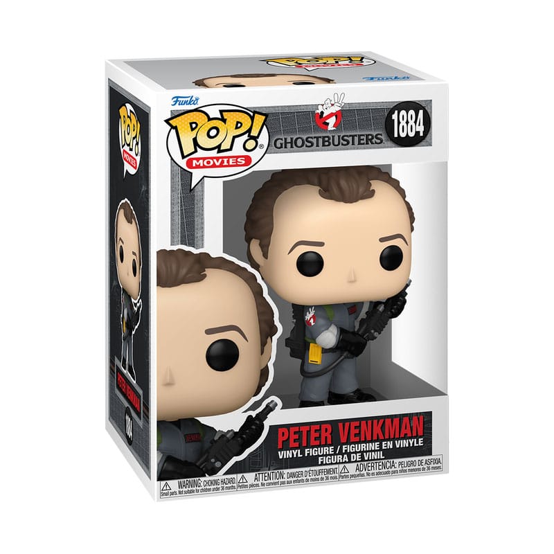 Ghostbusters II Pop! Films vinylfiguren Dr. Peter Venkman 9 cm