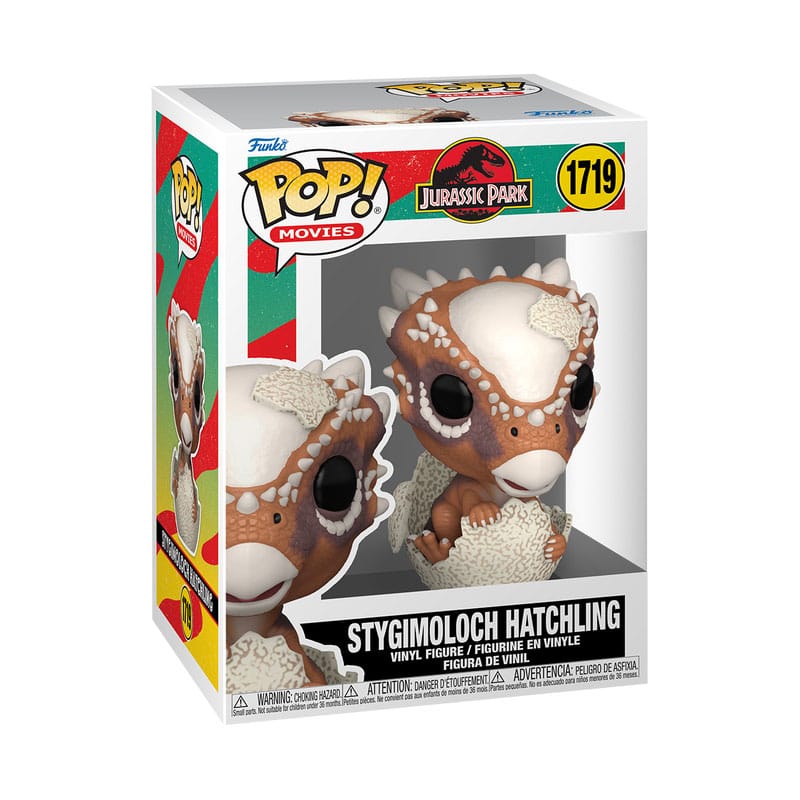 Jurassic Park Hatchling Pop! Films vinyl figuur stygimoloch 9 cm