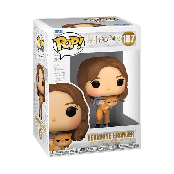 Harry Potter POP & Buddy! Movies Vinylfiguur Hermelien met Crookshanks 9 cm