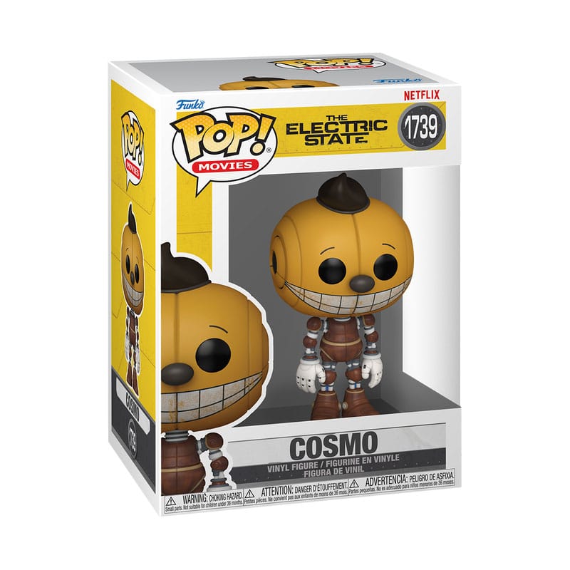 Elektrische toestand pop! Films vinyl figuur cosmo (robot) 9 cm