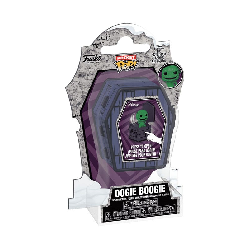The Nightmare Before Christmas Coffin Pocket Pop! Vinyl figuur oogie boogie 6 cm