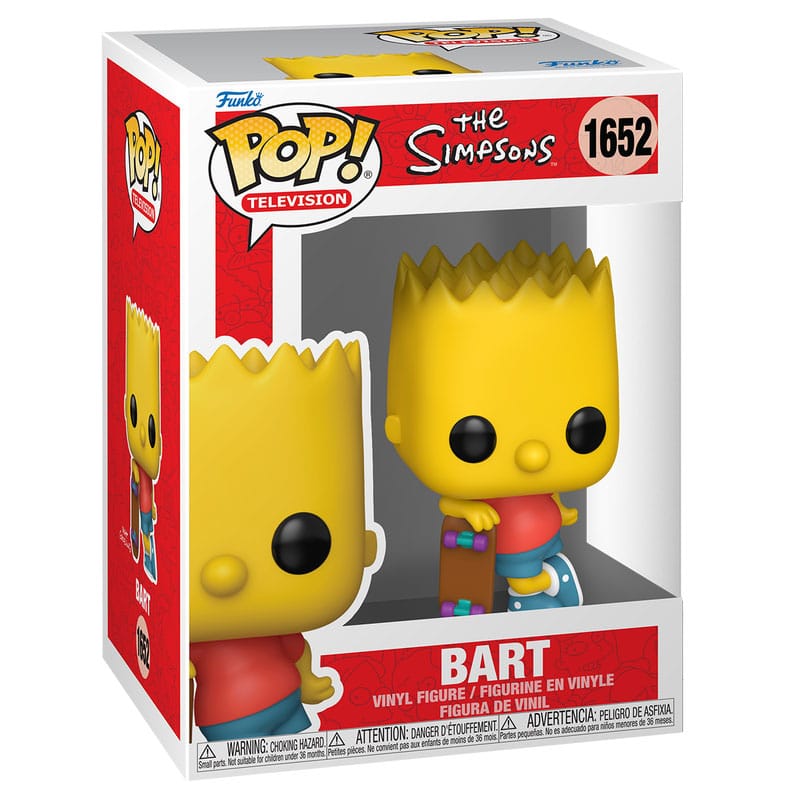 Simpsons Pop! Animatie vinyl figuur bart 9 cm