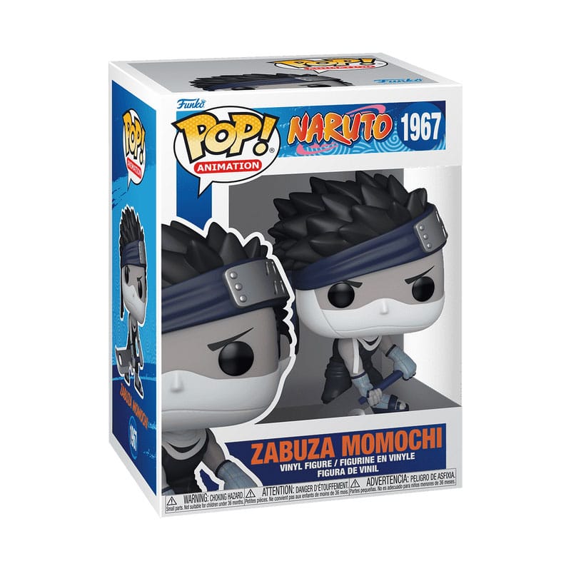 Naruto klassieke pop! Animatie Vinylfiguur Zabuza 9 cm
