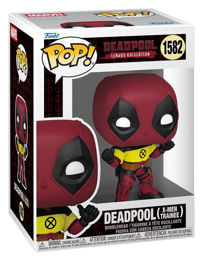 Deadpool 2 POP! Vinylfiguur Deadpool met X-Men shirt 9 cm