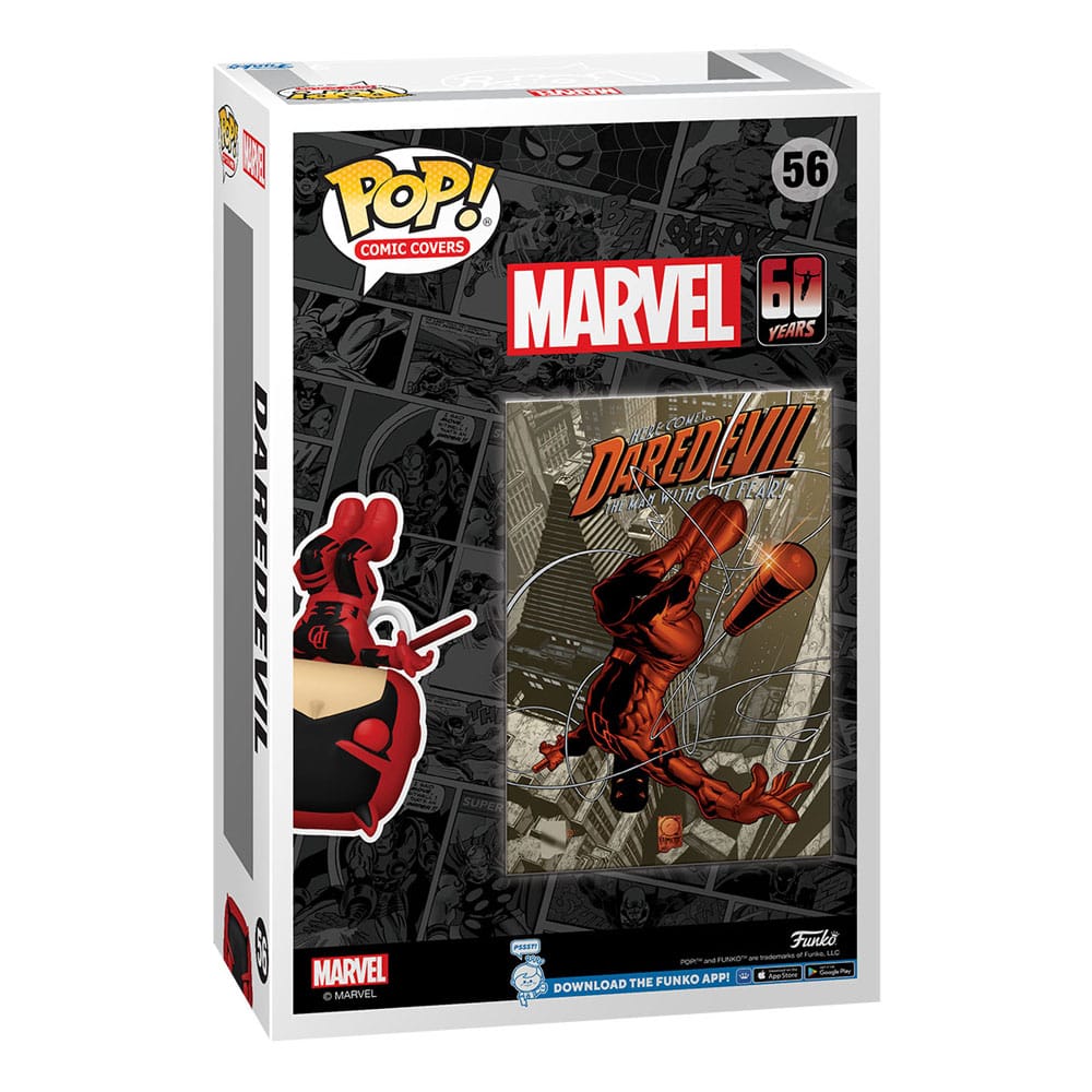 Daredevil 60th Anniversary POP! Comic Cover Vinyl Figuur Daredevil #1 9 cm