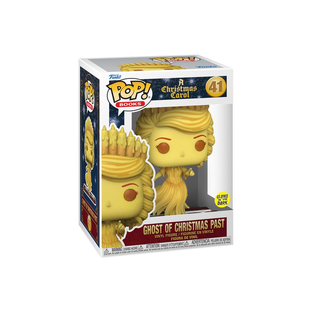Kerstpop! Films vinyl figuur spook van c voorbij 9 cm