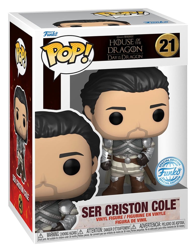Huis van de Draak POP! Vinylfiguur Ser Criston Cole Exclusieve editie 9 cm