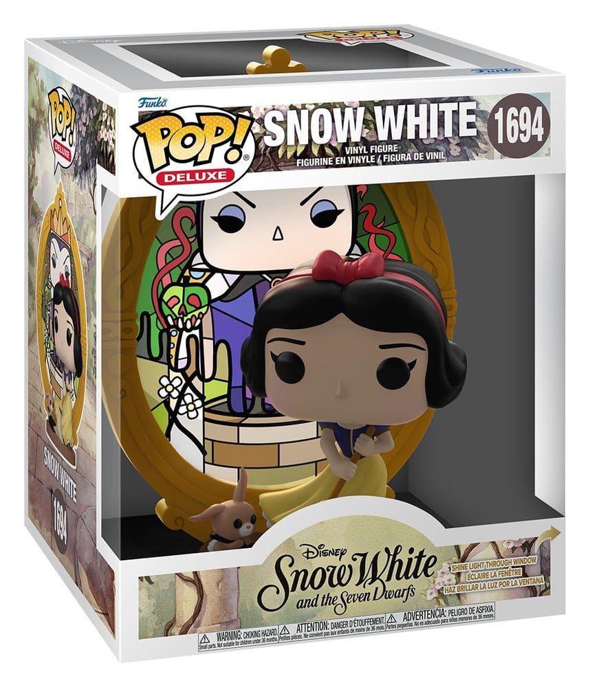 Sneeuwwitje POP! Deluxe Vinyl Figuur Sneeuwwitje (Glas) 9 cm