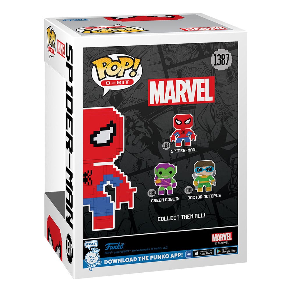 Marvel POP! 8-Bit Vinyl Figuur Spider-Man 9 cm