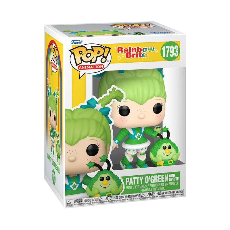 Rainbow Brite Pop! & Buddy Vinyl Figuur Patty O'Green & Lucky 9 cm