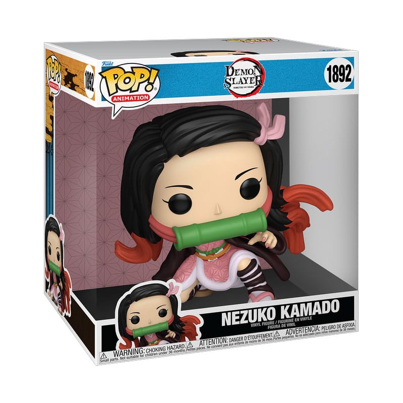 Demon Slayer: Kimetsu No Yaiba Super Sized Jumbo Pop! Vinylfiguur Nezuko 25 cm