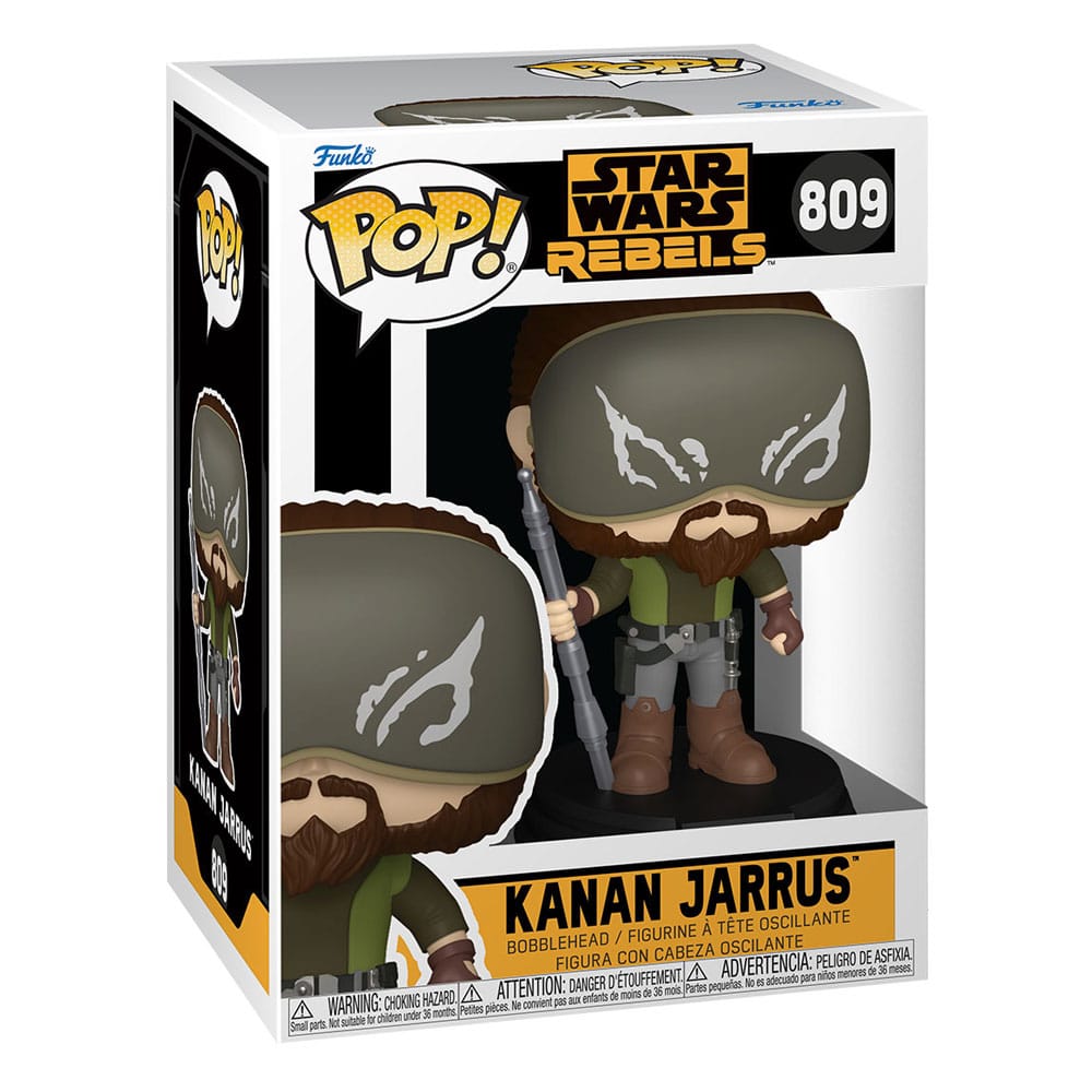 Star Wars POP! Vinyl Bobblehead-figuur Kanan Jarrus 9 cm