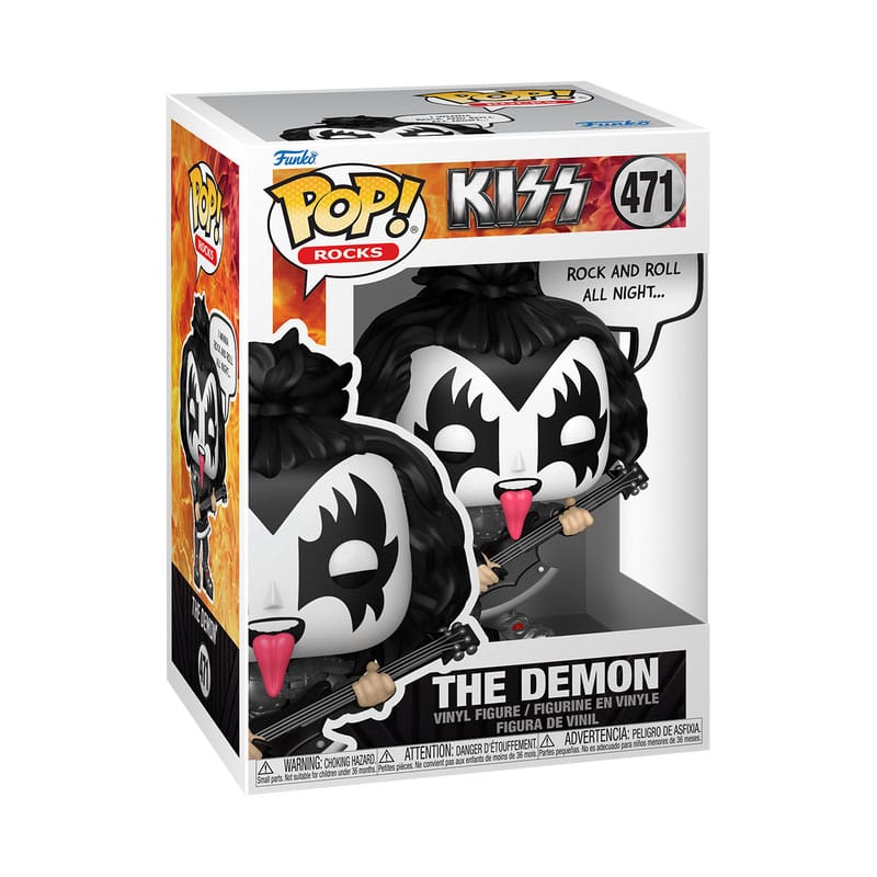 Kus Pop! Uitspraken vinyl figuur de demon (R&R de hele nacht) 9 cm