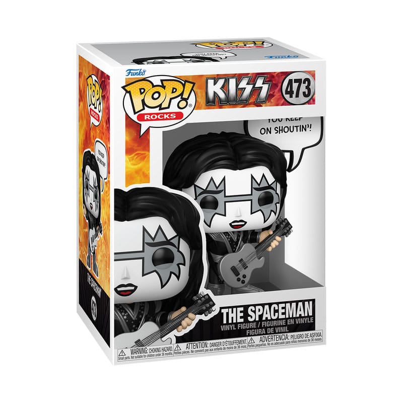 Kus Pop! Uitspraken vinyl figuur de Spaceman (R&R de hele nacht) 9 cm