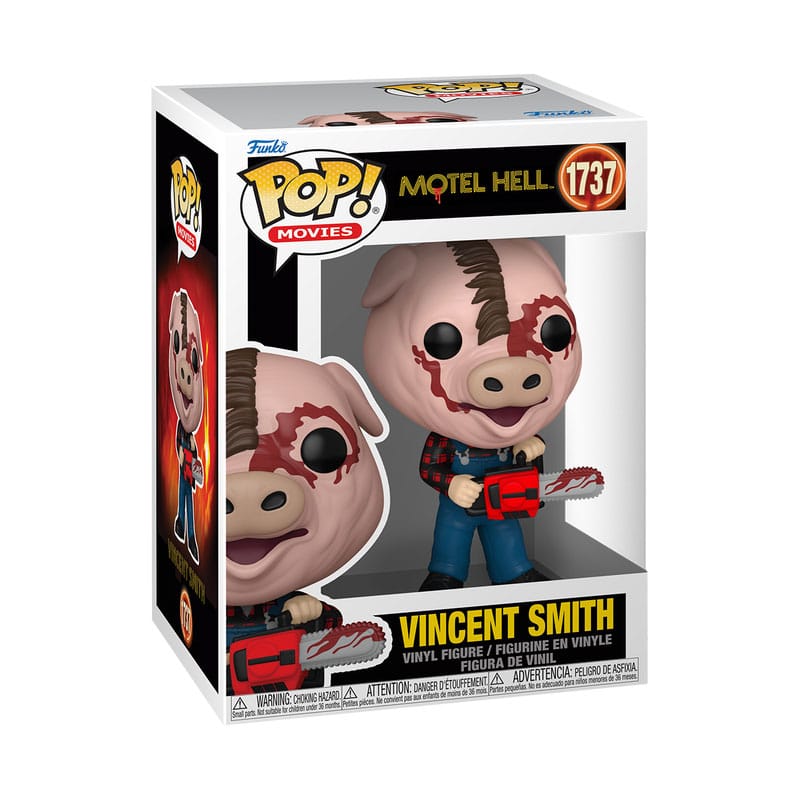 Motel Hell Pop! Films vinyl figuur Vincent Smith 9 cm