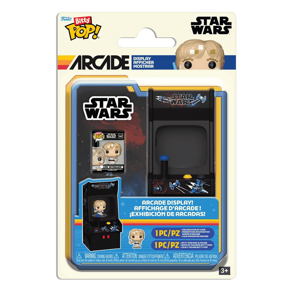 Star Wars Bitty Pop! Arcade vinylfiguur Luke Skywalker (8-bit)