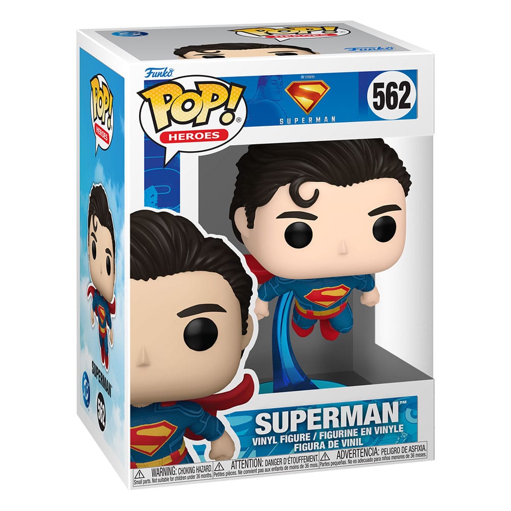 Superman (2025) pop! Vinyl figuur superman 9 cm