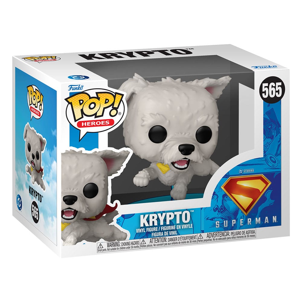 Superman (2025) pop! Vinylfiguur krypto 9 cm