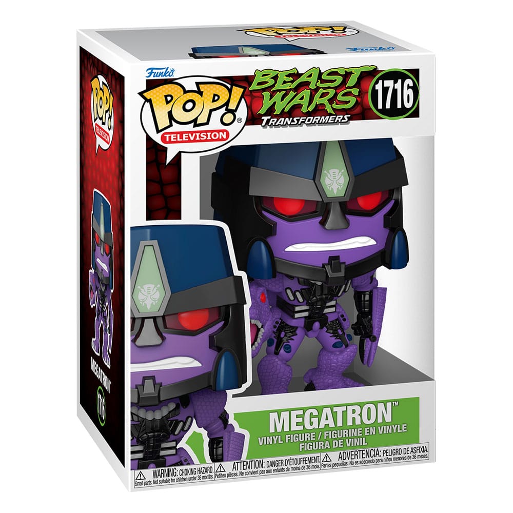 Transformers pop! Tv -vinylfiguur megatron 9 cm