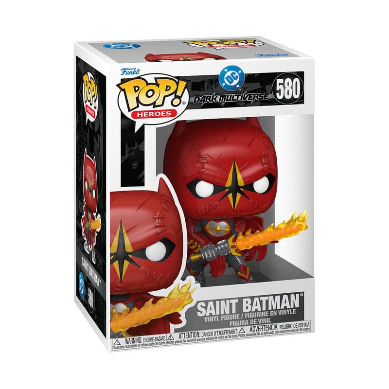 DC Dark Multiversum POP! Heroes Vinylfiguren Sint Batman 9 cm