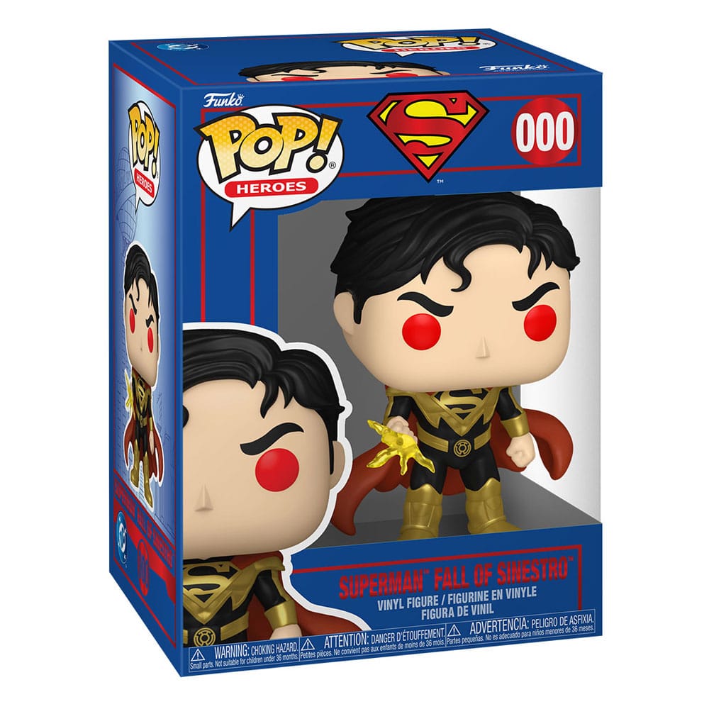 DC Comics POP! Heroes Vinyl Superman Val van Sinestro 9 cm