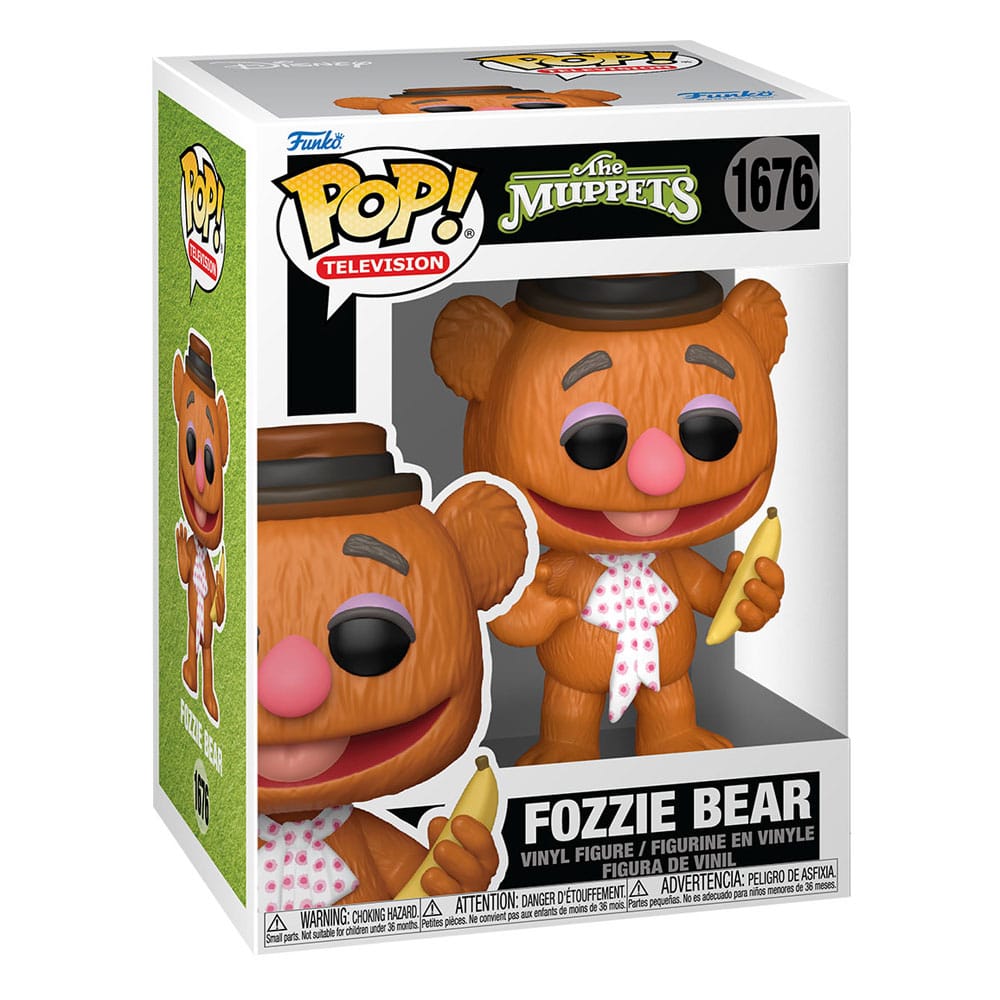 De Muppets POP! Televisievinylfiguur Fozzie Beer 9 cm