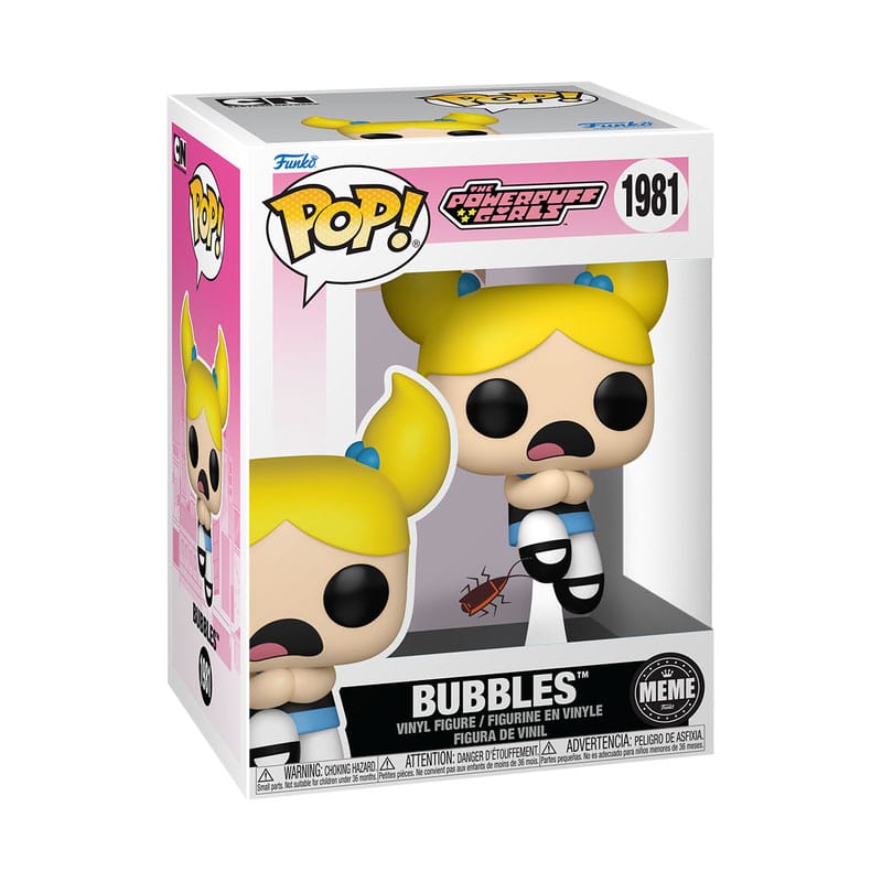 Meme Pop! Animatie vinyl figuur bubbels 9 cm