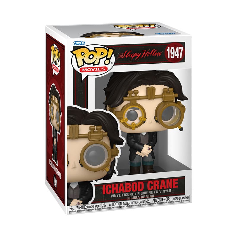 Slaperige holle POP! Movies Vinylfiguur Ichabod Crane 9 cm