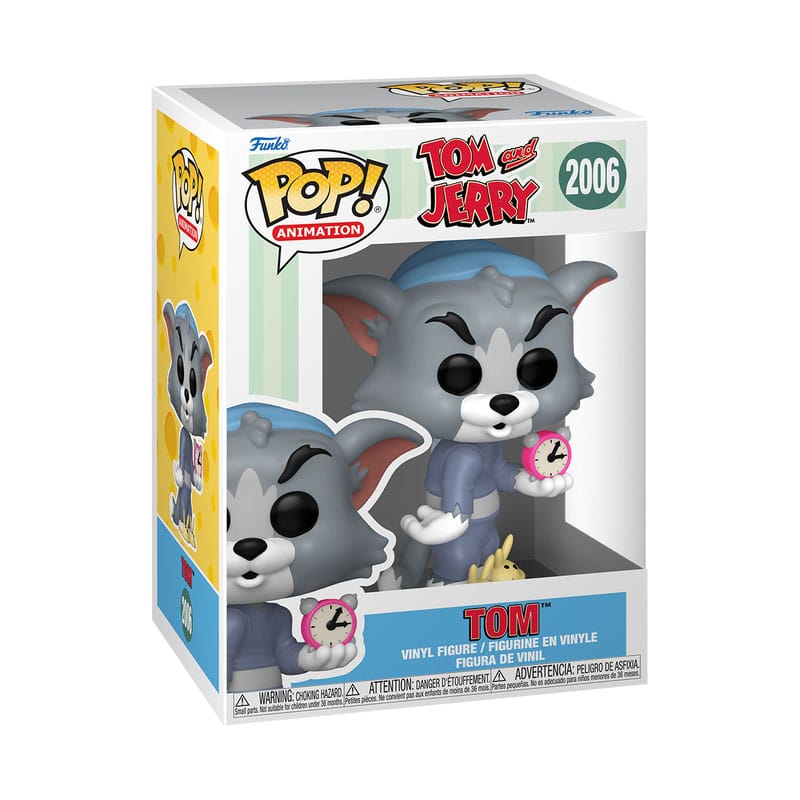 Tom & Jerry Pop! Animatie vinyl figuur tom 9 cm