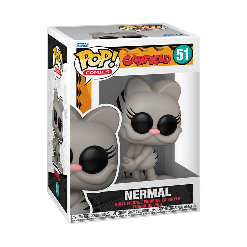 Garfield POP! Strips Vinyl Nermal 9 cm