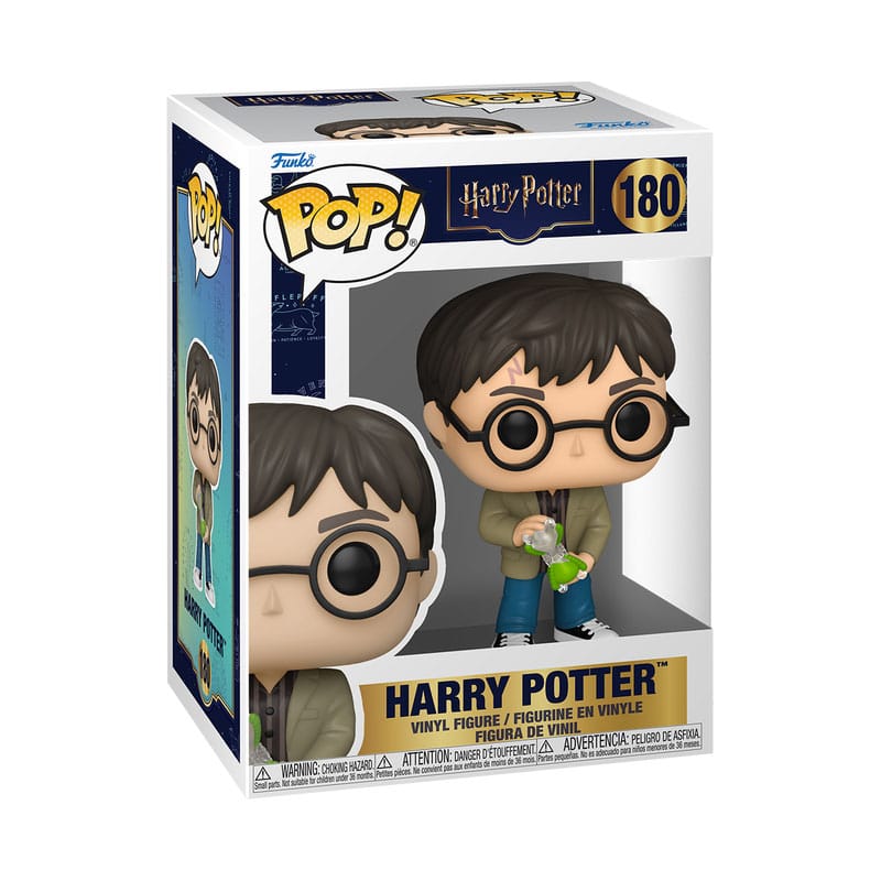 Harry Potter POP! Vakantie vinylfiguur Harry met zandloper 9 cm