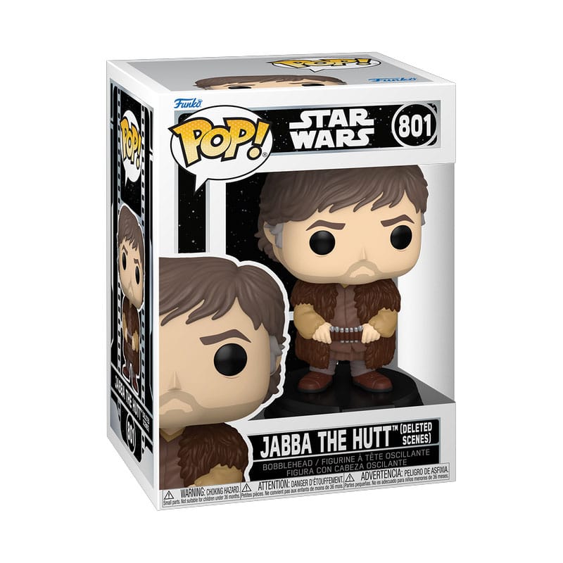 Star Wars POP! Vinyl Bobblehead-figuur Jabba the Hutt (verwijderde scènes) 9 cm
