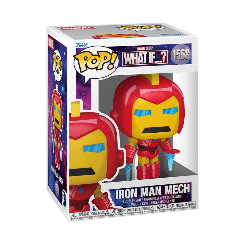 Wat als...? KNAL! Vinylfiguur Iron Man 9 cm