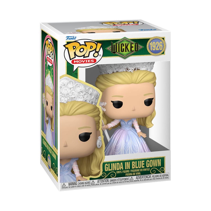 Slechte POP! Vinylfiguur Glinda in blauwe jurk 9 cm
