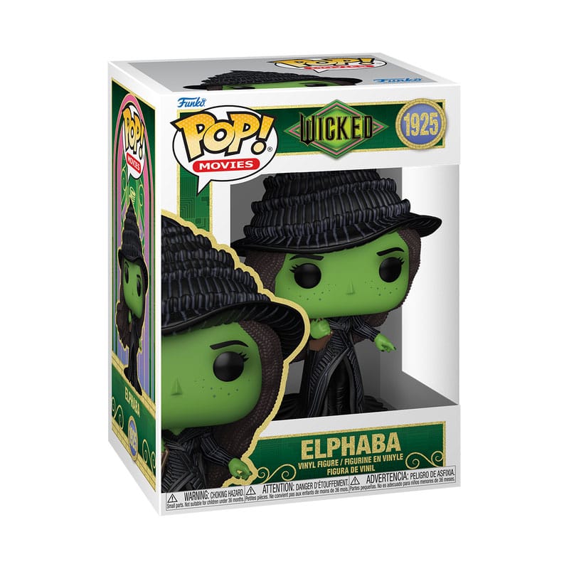 Slechte POP! Vinylfiguur Elphaba met Grimmerie 9 cm