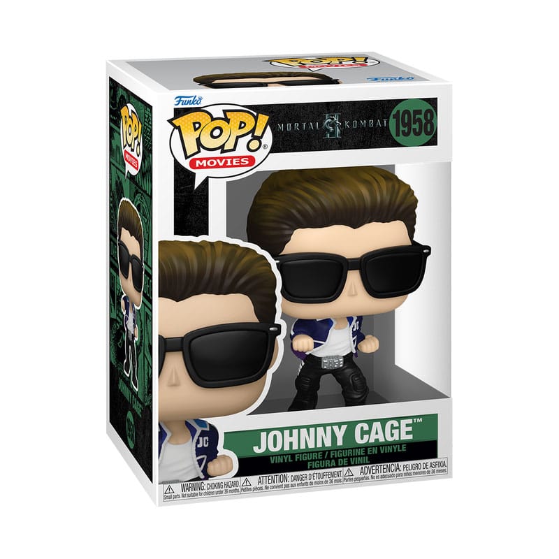Mortal Kombat II (2026) POP! Games Vinylfiguur Johnny Cage 9 cm